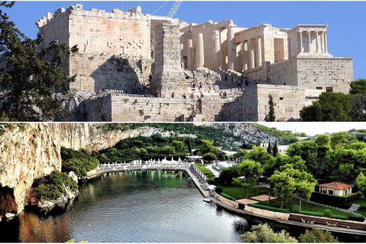 Athens sightseeing and swimming