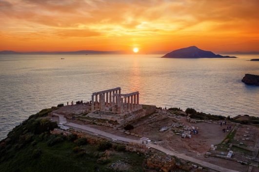 Cape Sounion and Temple of Poseidon half day tour